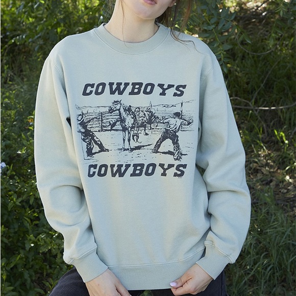 Brandy Melville Other - RARE John Galt Cowboys crew neck sweatshirt